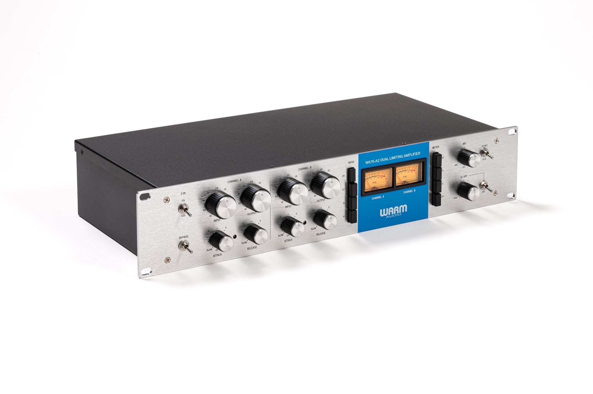 Warm Audio WA-76-A2 Dual-Channel Vintage-Voiced Discrete FET Compressor