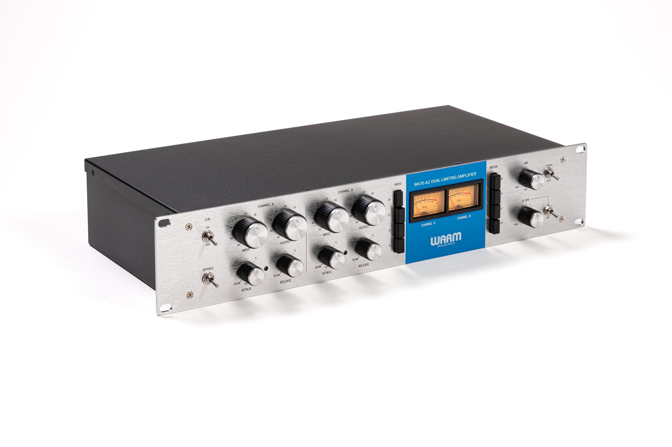 Warm Audio WA-76-A2 Dual-Channel Vintage-Voiced Discrete FET Compressor