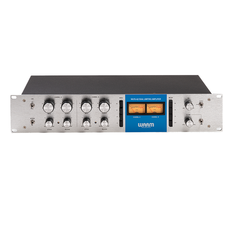 Warm Audio WA-76-A2 Dual-Channel Vintage-Voiced Discrete FET Compressor