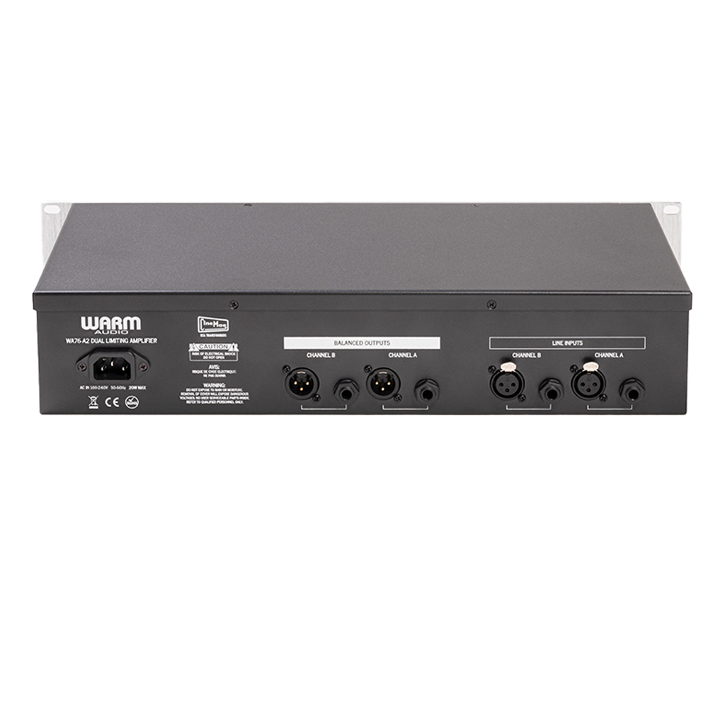 Warm Audio WA-76-A2 Dual-Channel Vintage-Voiced Discrete FET Compressor