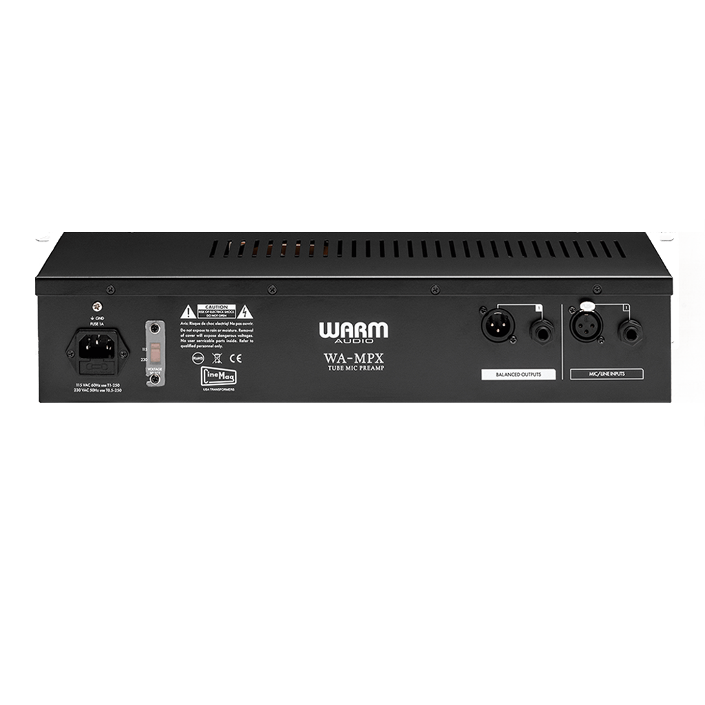 Warm Audio WA-2MPX Dual-Channel Tube Mic Preamp