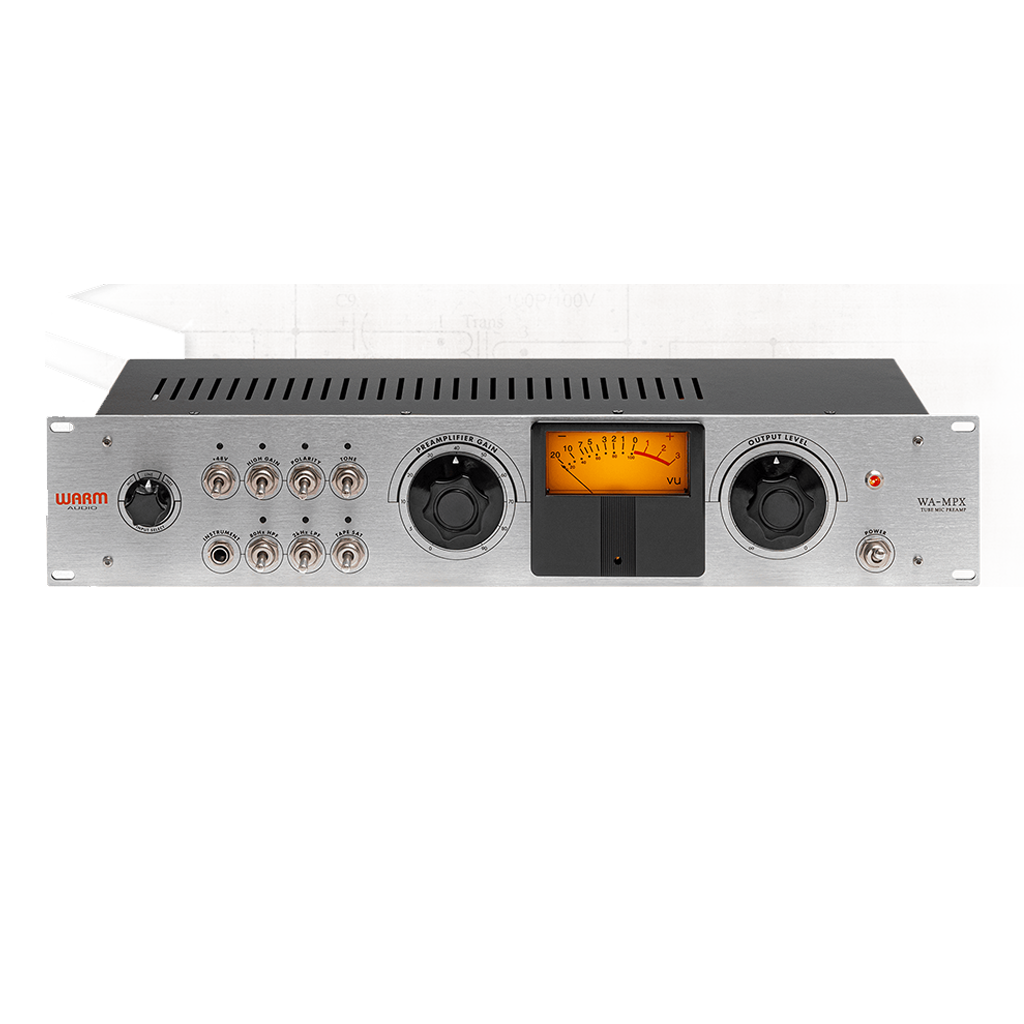Warm Audio WA-2MPX Dual-Channel Tube Mic Preamp