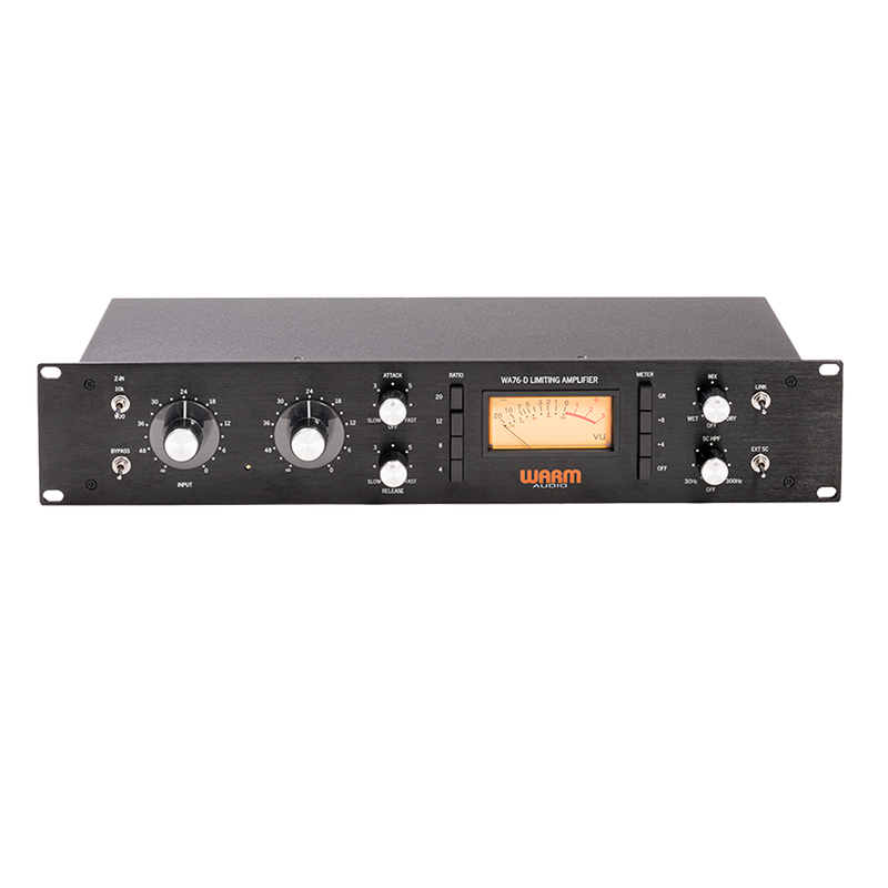 Warm Audio WA-76-D Single Channel Clean Gain Discrete FET Compressor