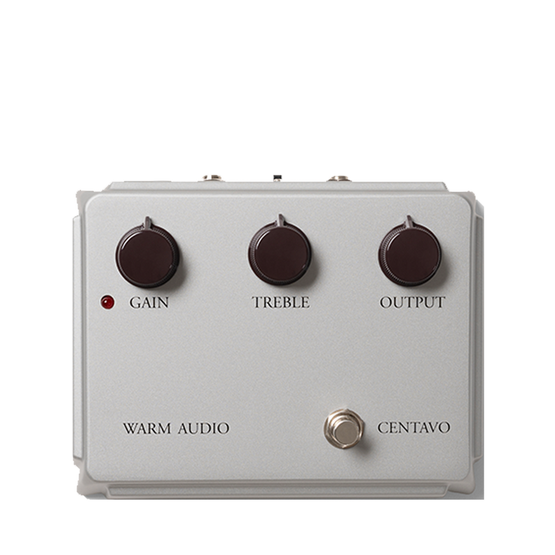 Warm Audio WA-CVS Centavo Professional Overdrive Pedal Limited Edition Silver