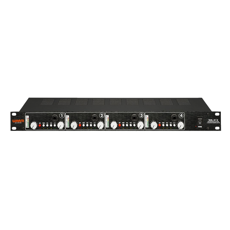 Warm Audio WA-412 Four Channel Mic Pre with DI