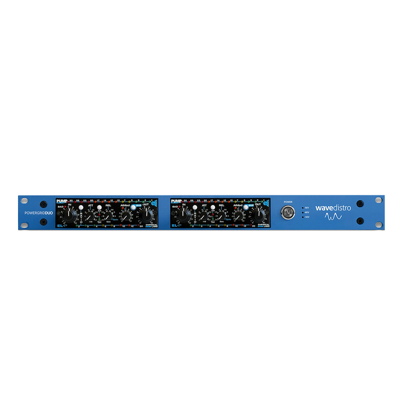 Wave Distro PUMP Duo Twin Empirical Labs Pump Compressors In a Single Rackspace
