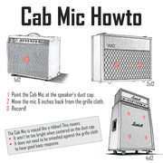 Roswell Pro Audio Cab Mic - Guitar Microphone
