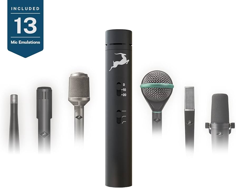 Antelope Audio Edge Note - Small Diaphragm Condenser Modeling Microphone Matched Pair
