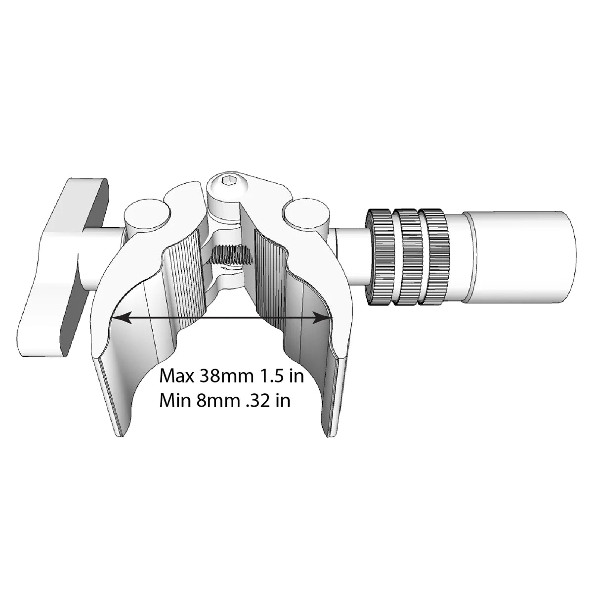 Triad-Orbit IO-C2 IO Equipped Mini Clamp