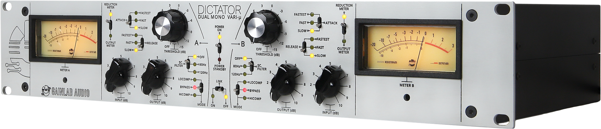 Gainlab Audio Dictator DM Dual Mono Vari-μ Compressor
