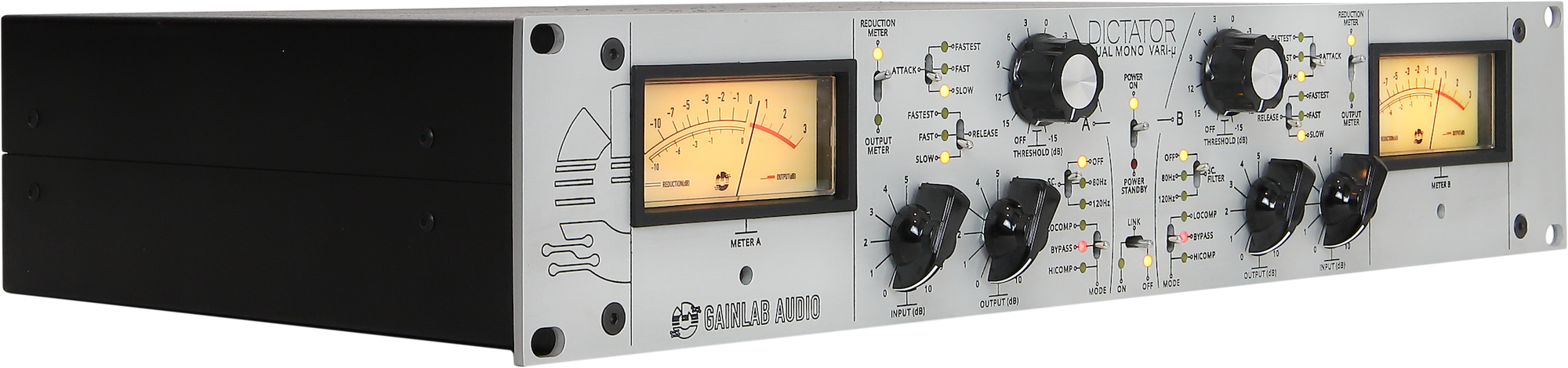 Gainlab Audio Dictator DM Dual Mono Vari-μ Compressor