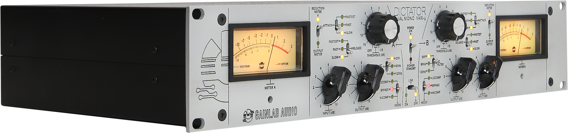 Gainlab Audio Dictator DM Dual Mono Vari-μ Compressor