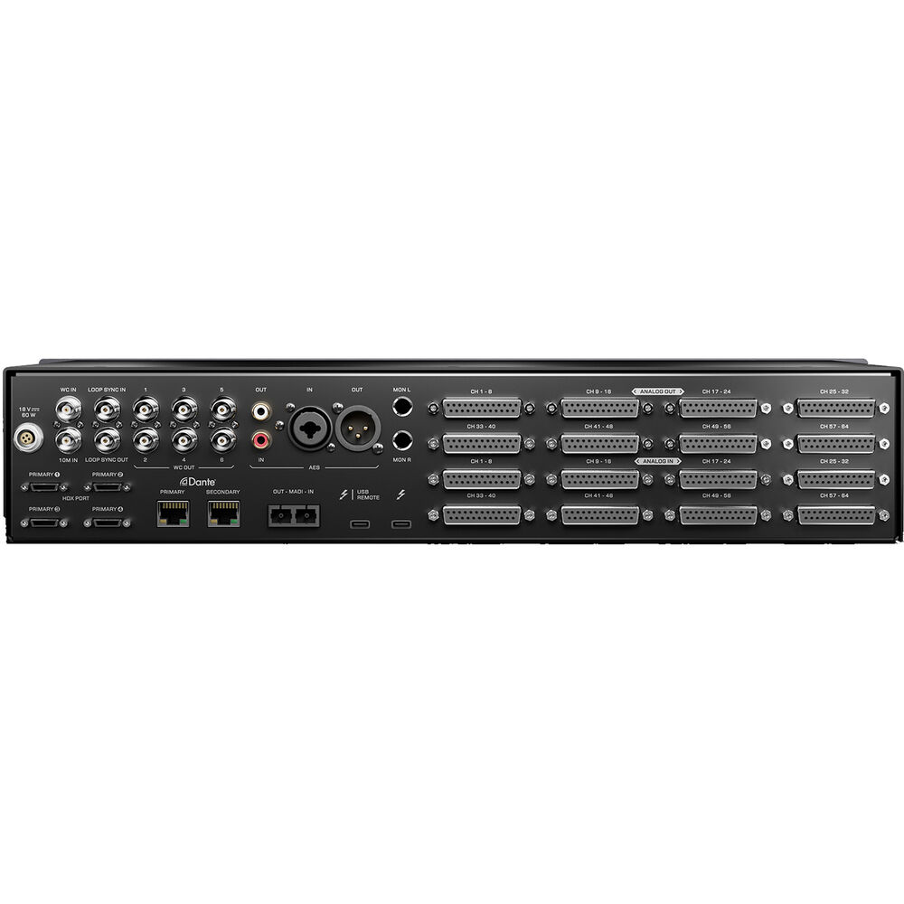 Antelope Audio Galaxy 64 Synergy Core 64 Channel Dante, HDX, Thunderbolt 3 Interface