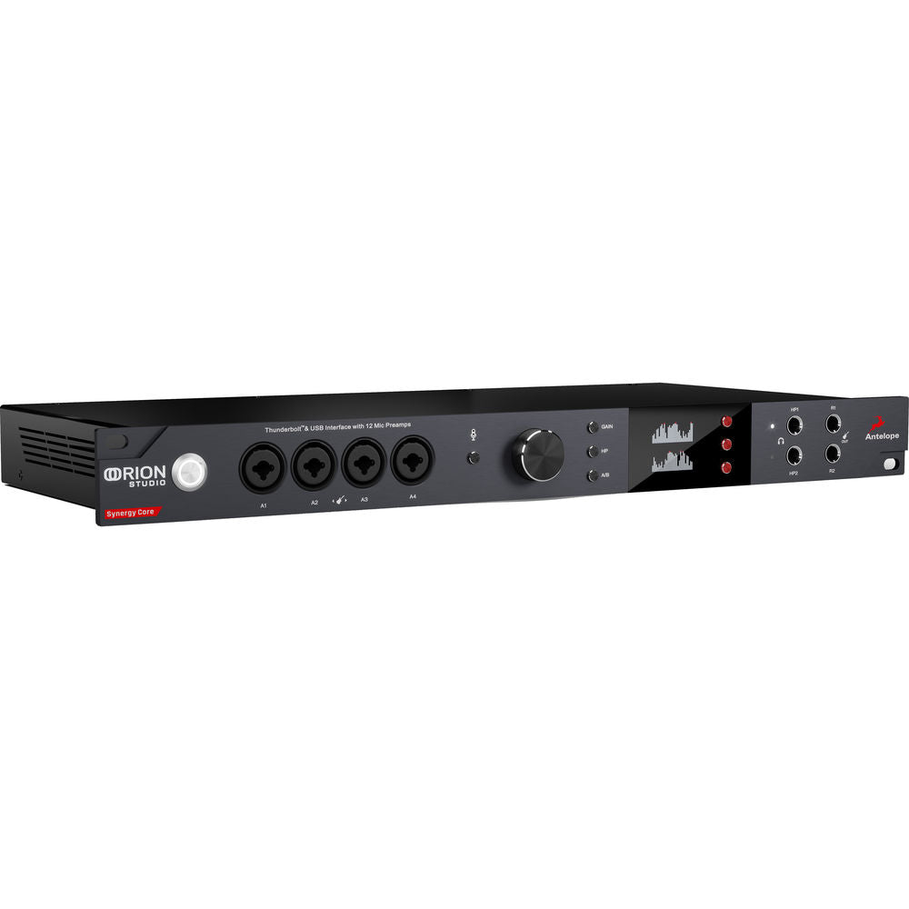 Antelope Audio Orion Studio Synergy Core THUNDERBOLT™ 3 & USB Interface with 12 Preamps & Synergy Core FX