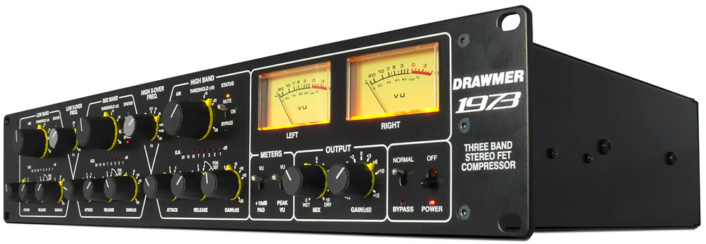 Drawmer 1973 - Three Band FET Stereo Compressor