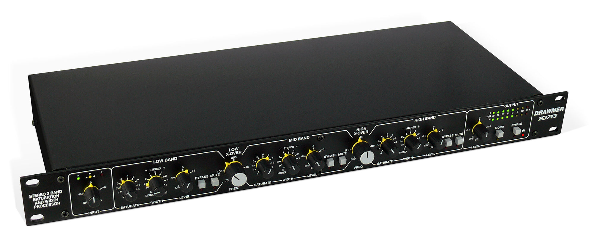 Drawmer 1976 - Stereo Three Band Saturation & Width Processor