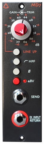 Avedis Audio MD7 500 Series Mic/Line/DI Preamp Module