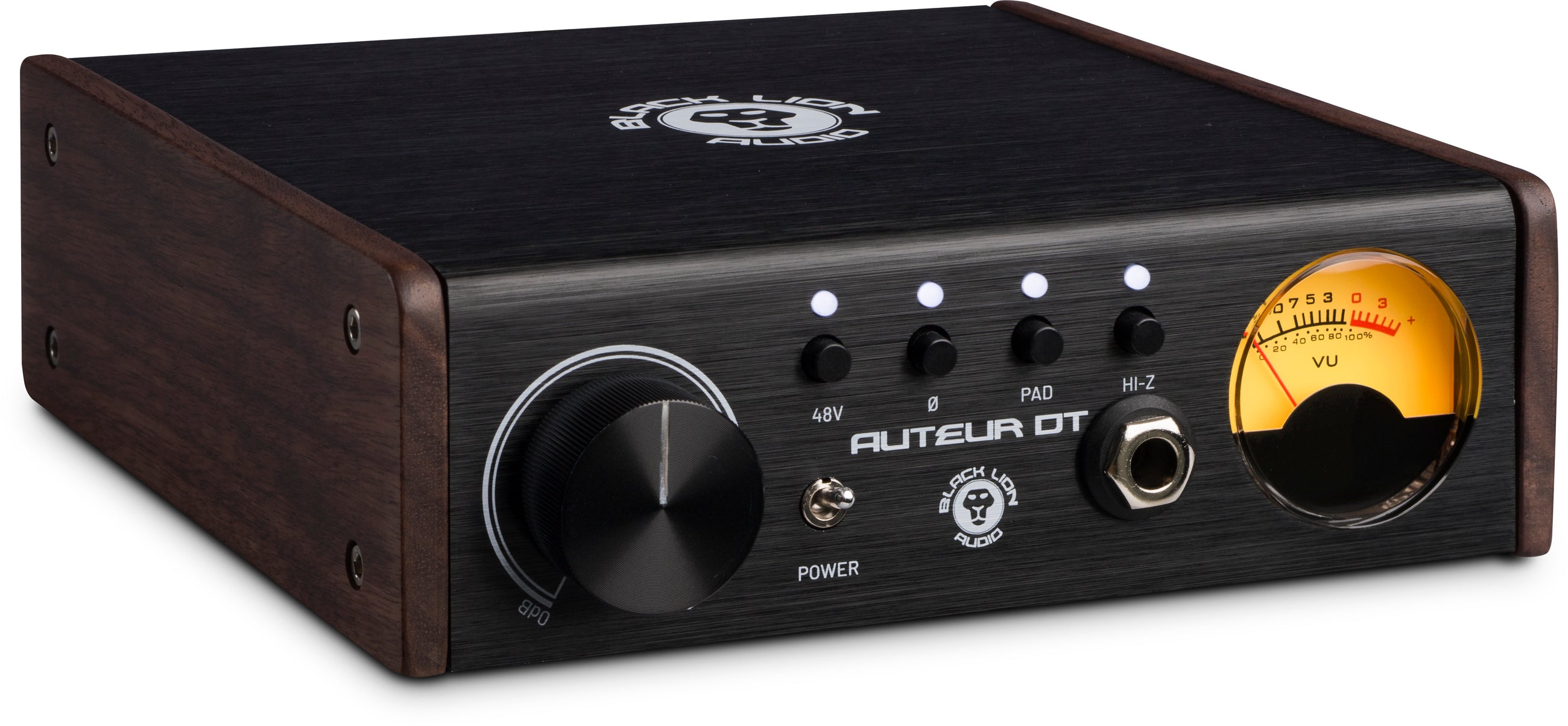 Black Lion Audio Auteur DT Transformer-Coupled Desktop Preamplifier