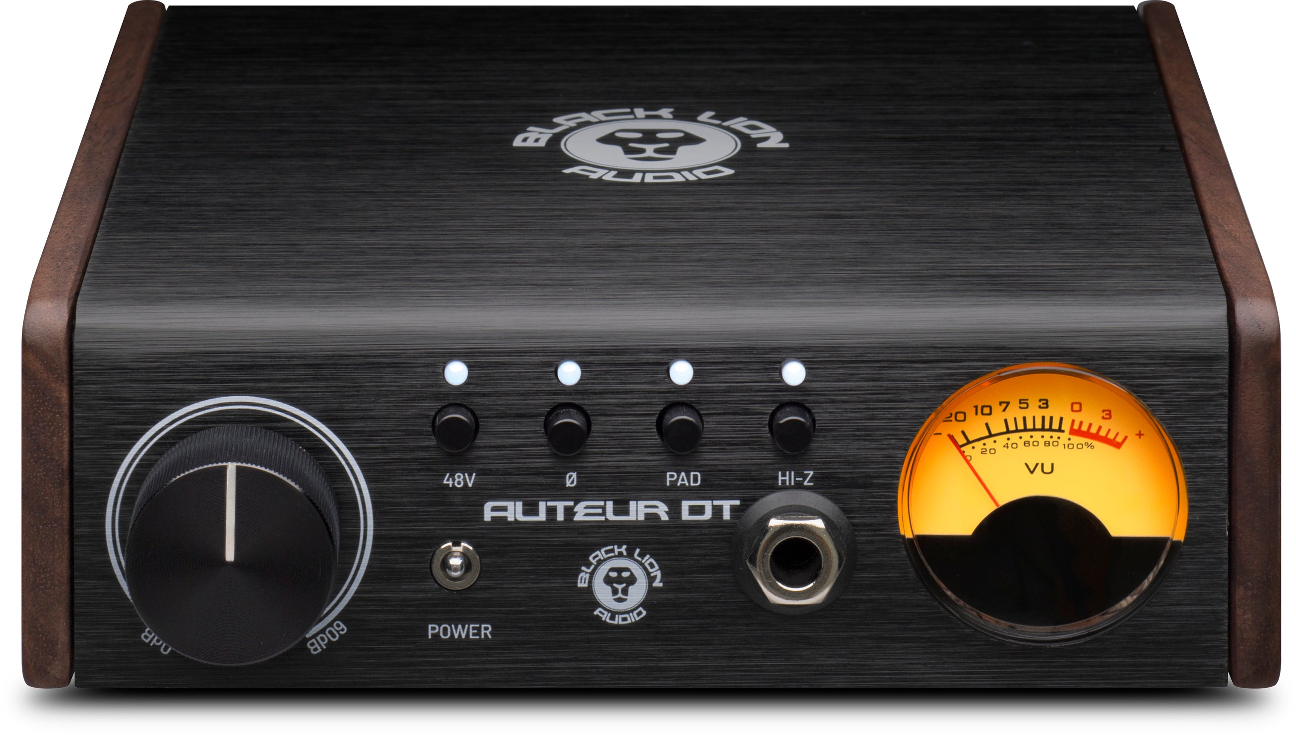 Black Lion Audio Auteur DT Transformer-Coupled Desktop Preamplifier