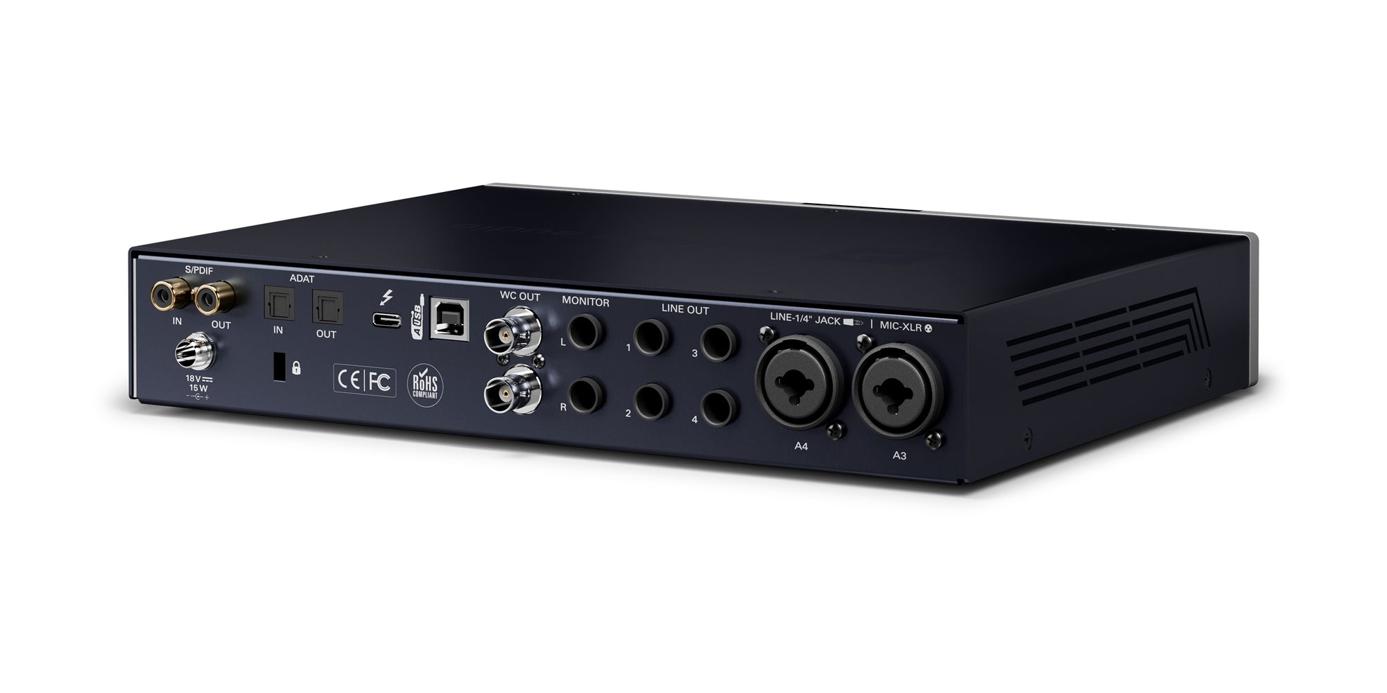 Antelope Audio Discrete 4 Pro Synergy Core 14x20 Thunderbolt 3 & USB 2.0 Audio Interface with Onboard Real-Time Effects