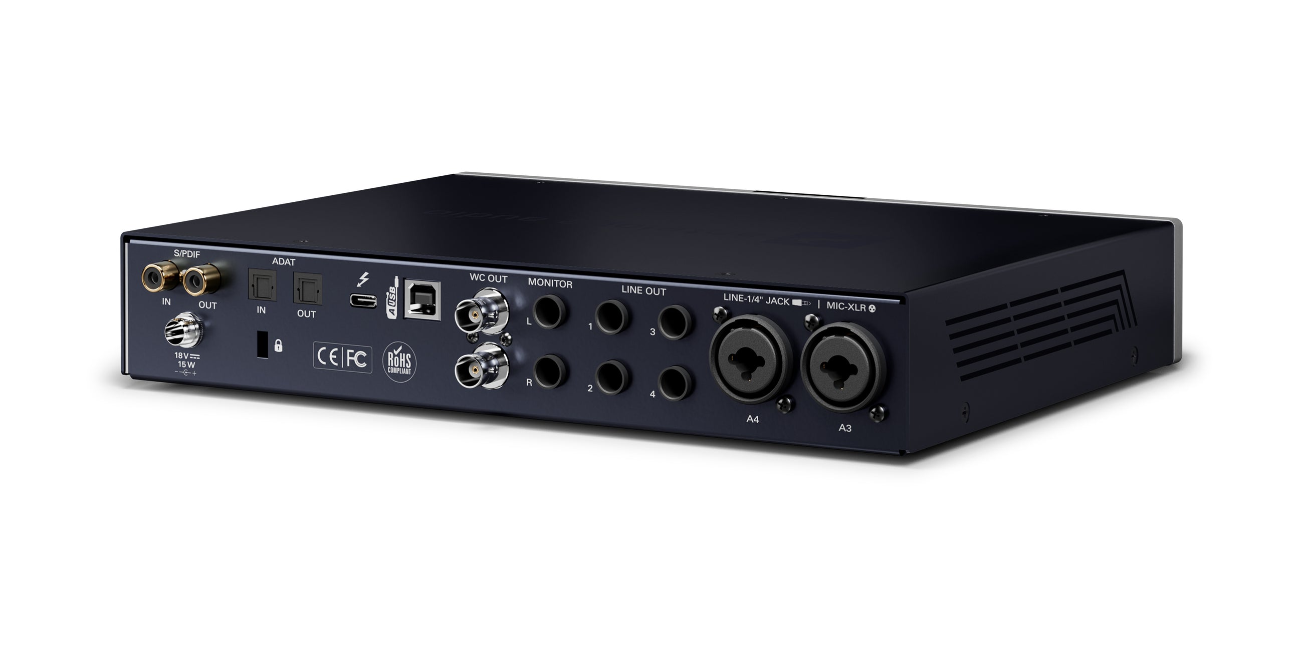 Antelope Audio Discrete 4 Pro Synergy Core 14x20 Thunderbolt 3 & USB 2.0 Audio Interface with Onboard Real-Time Effects
