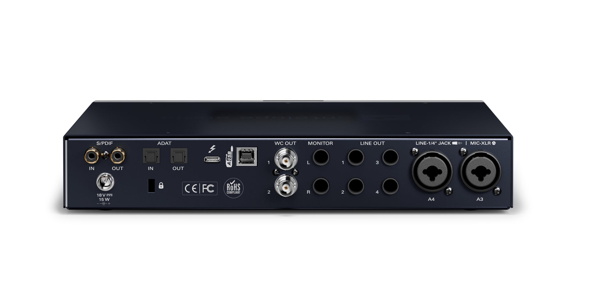 Antelope Audio Discrete 4 Pro Synergy Core 14x20 Thunderbolt 3 & USB 2.0 Audio Interface with Onboard Real-Time Effects