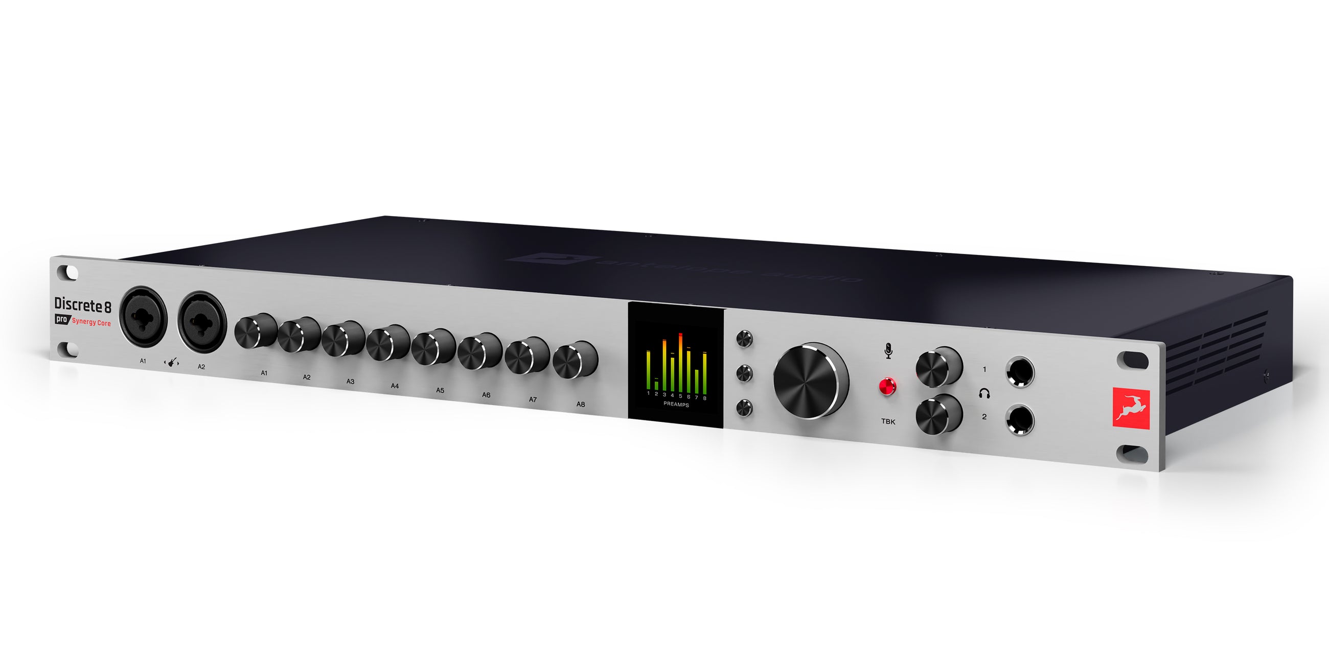 Antelope Audio Discrete 8 Pro Synergy Core 26x32 Thunderbolt 3 & USB 2.0 Audio Interface with Onboard Real-Time Effects