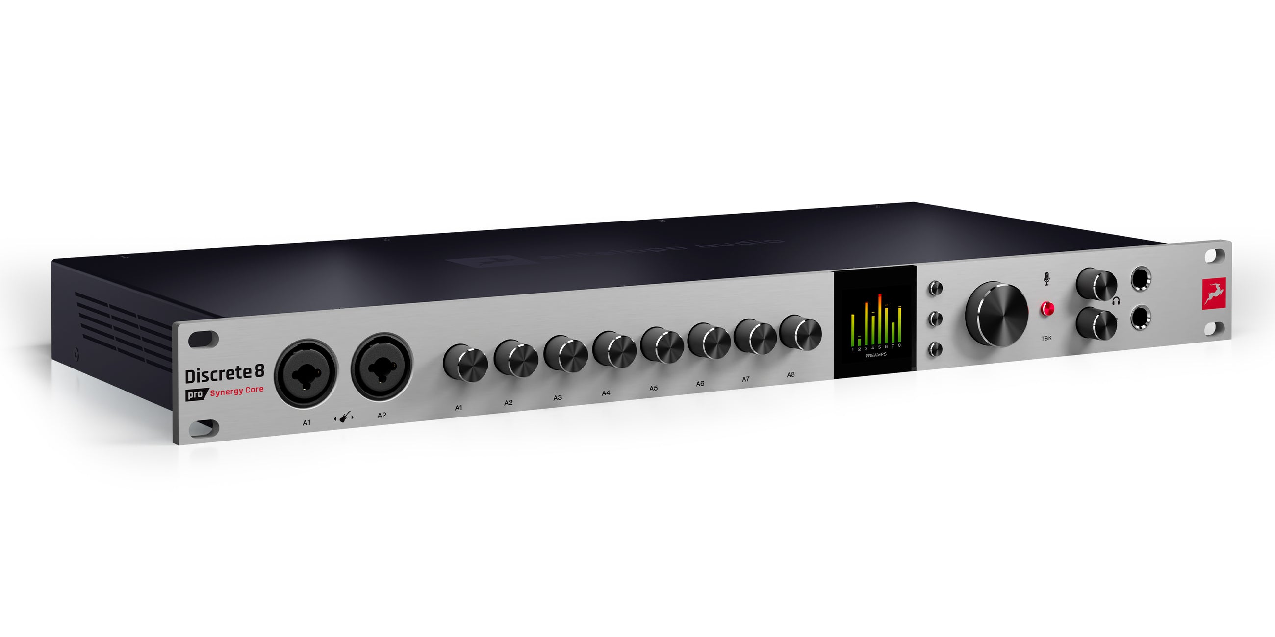 Antelope Audio Discrete 8 Pro Synergy Core 26x32 Thunderbolt 3 & USB 2.0 Audio Interface with Onboard Real-Time Effects