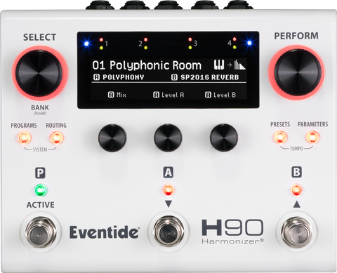 Eventide H90 Premier Multi-FX pedal with 62 studio-quality effects and flexible I/O