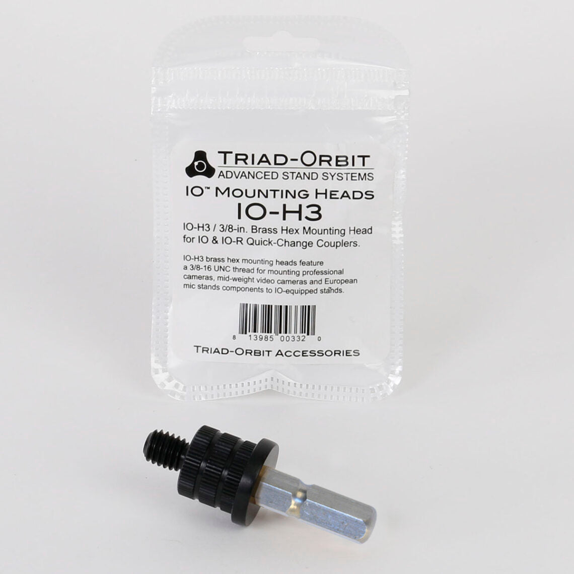 Triad-Orbit IO-H3, 3/8″ Quick-Change Coupler Head