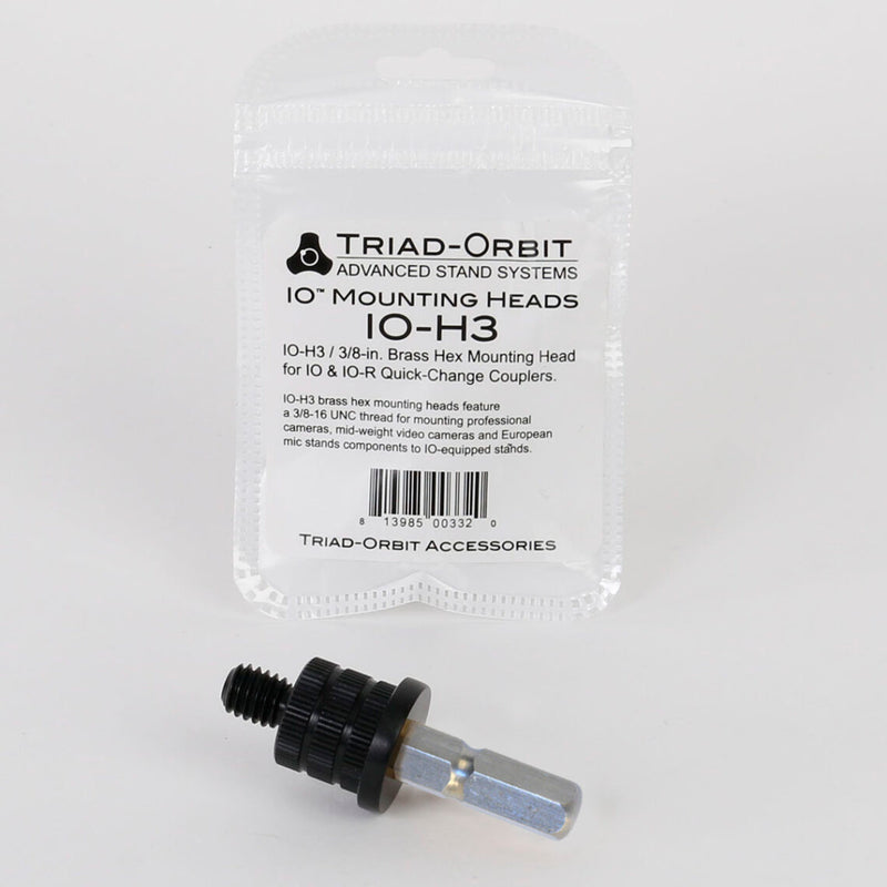 Triad-Orbit IO-H3, 3/8″ Quick-Change Coupler Head