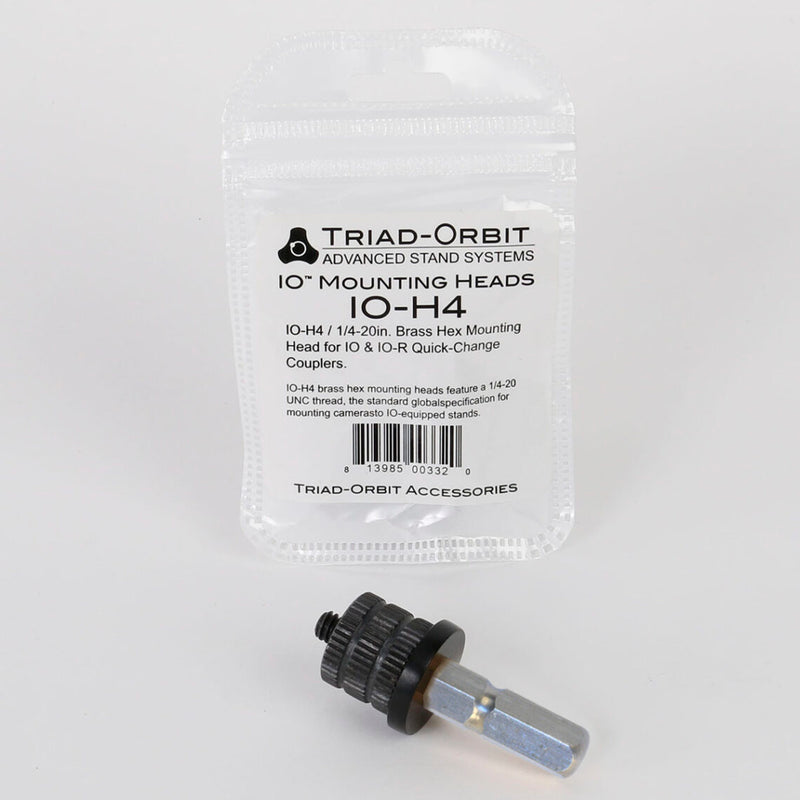 Triad-Orbit IO-H4, 1/4″-20 Quick-Change Coupler Head