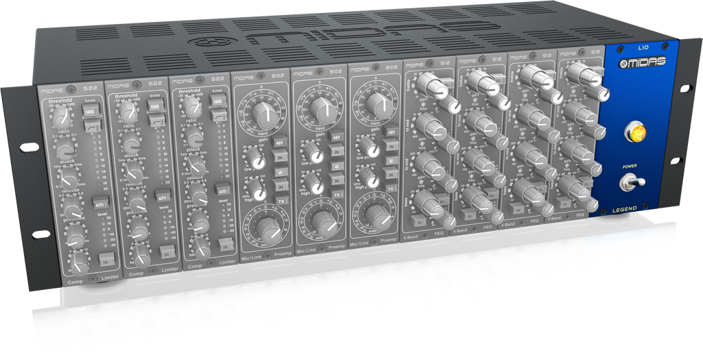 Midas L10 Legend 10 Space 500 Series Chassis – Oceania Audio Sales Midas L10 Legend 10 Space 500 Series Chassis – Oceania Audio Sales