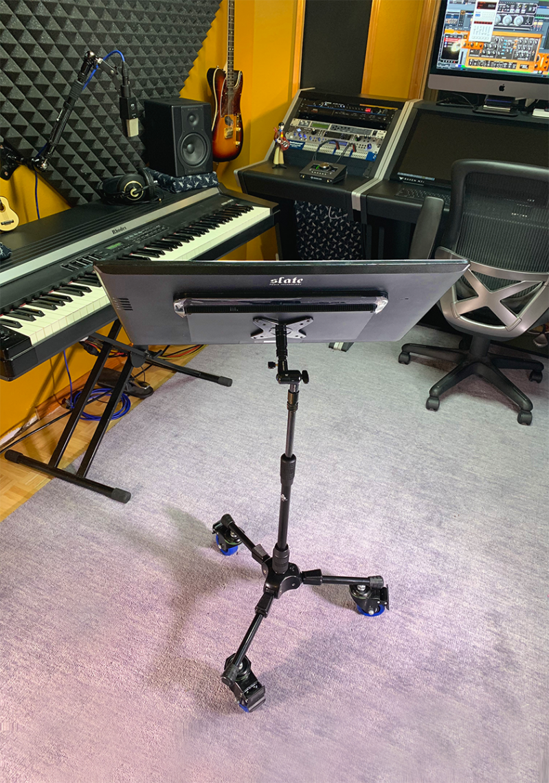 Triad-Orbit T1C, Short Tripod Stand with Casters