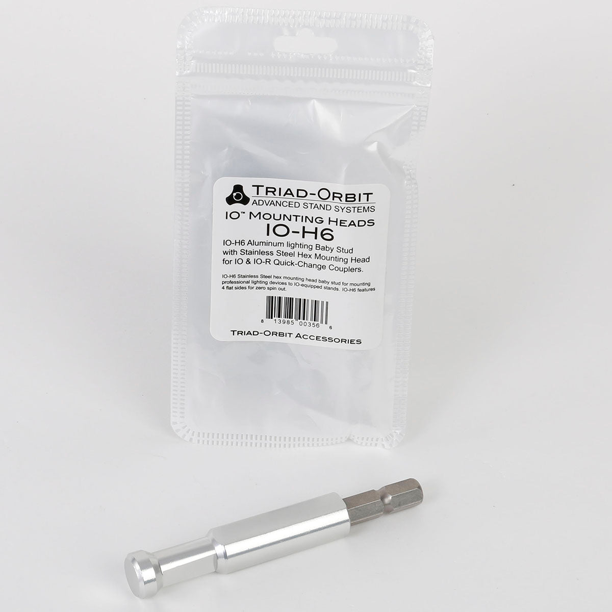 Triad-Orbit IO-H6, IO Lighting Quick-Change Coupler Head, Steel