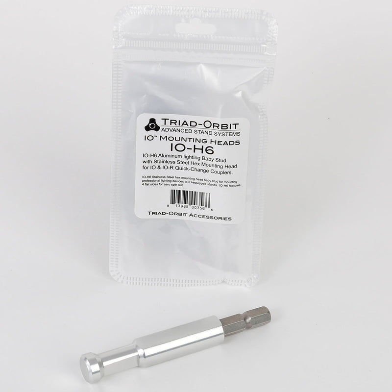 Triad-Orbit IO-H6, IO Lighting Quick-Change Coupler Head, Steel