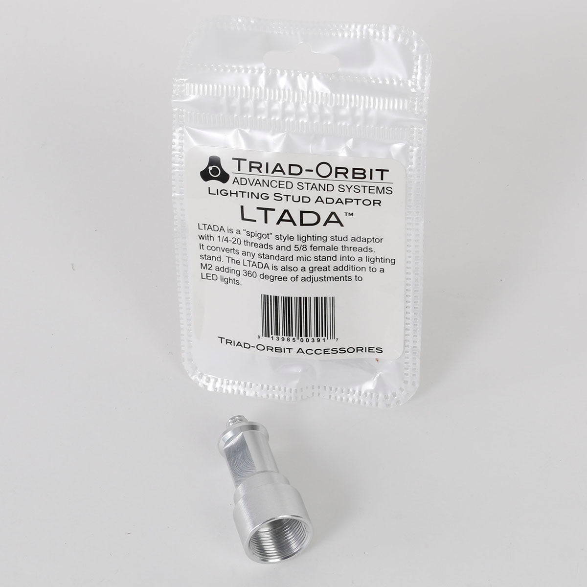 Triad-Orbit 5/8″ Female To Light Stud Male Adapter