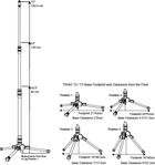 Triad-Orbit T3, Tall Tripod Stand
