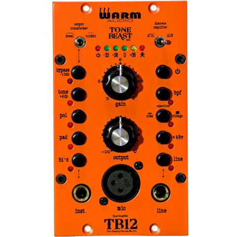 Warm Audio TB12 500 Series - Tone Shaping Microphone Preamp