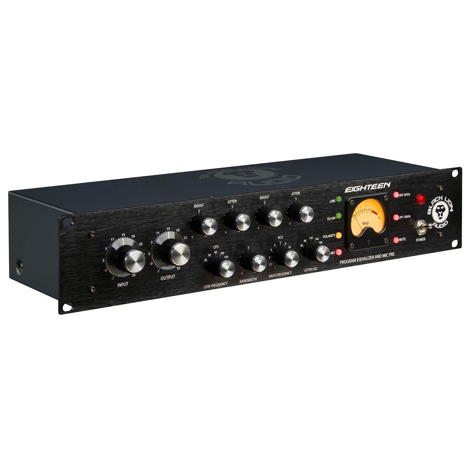 Black Lion Audio Eighteen Channel Strip - EQ & Mic Pre