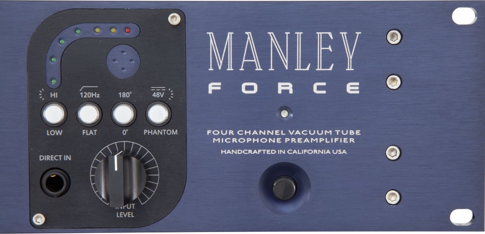 Manley Labs Force® 4-Channel Microphone Preamplifier