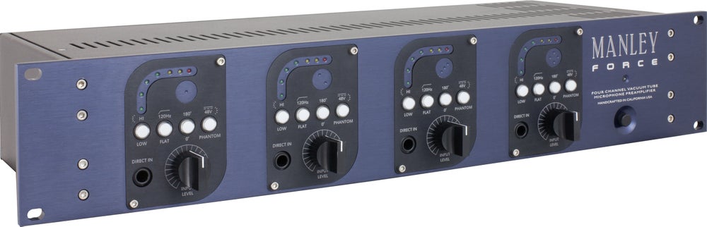 Manley Labs Force® 4-Channel Microphone Preamplifier