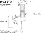 Triad-Orbit IO-LCK, IO-Equipped Locking Swivel
