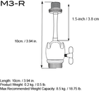Triad-Orbit M3-R, Retrofittable Long Stem Adapter