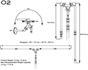 Triad-Orbit O2, Dual Arm Orbital Boom