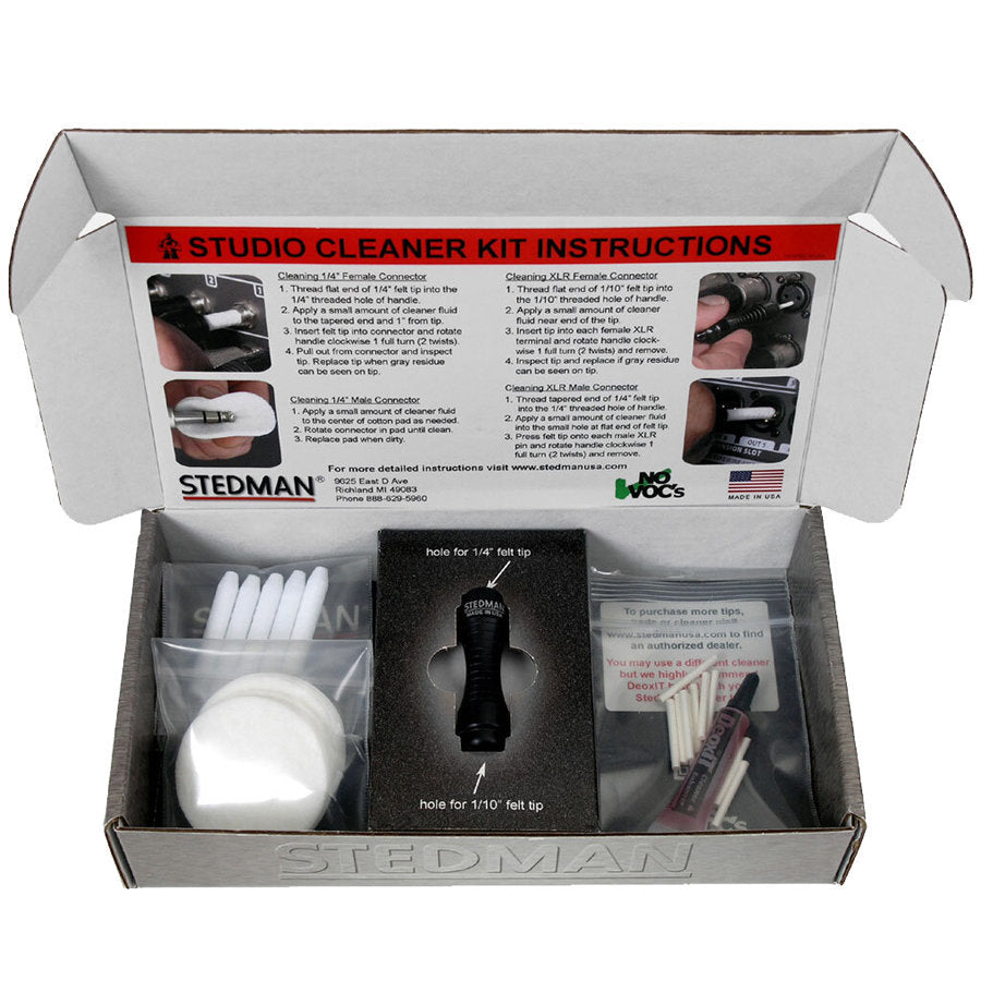 Stedman Pure Connect Cleaner Kit - SK-1 Studio Pack