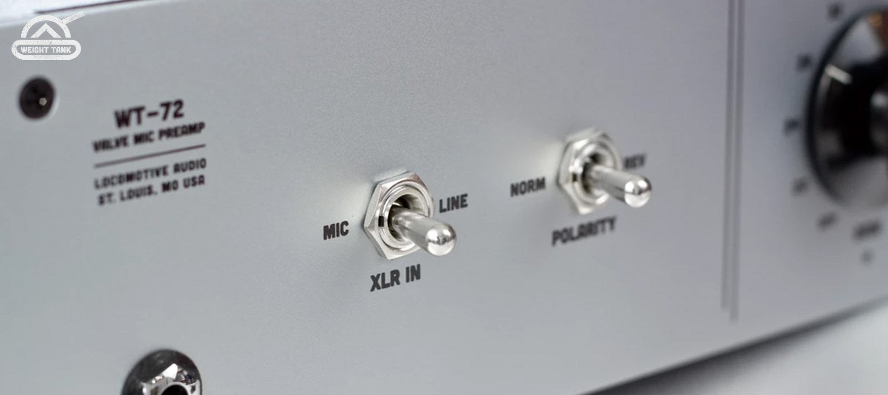 Weight Tank VT-72 Vacuum Tube Microphone Preamp